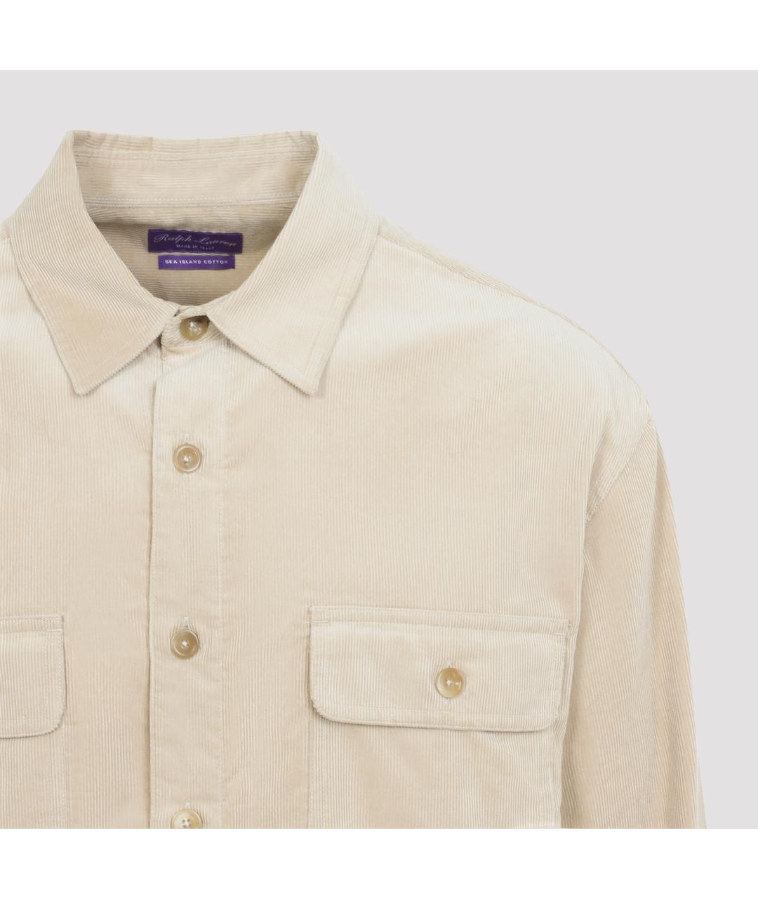 RALPH LAUREN PURPLE LABEL Хлопковая кэжуал рубашка, фото 5