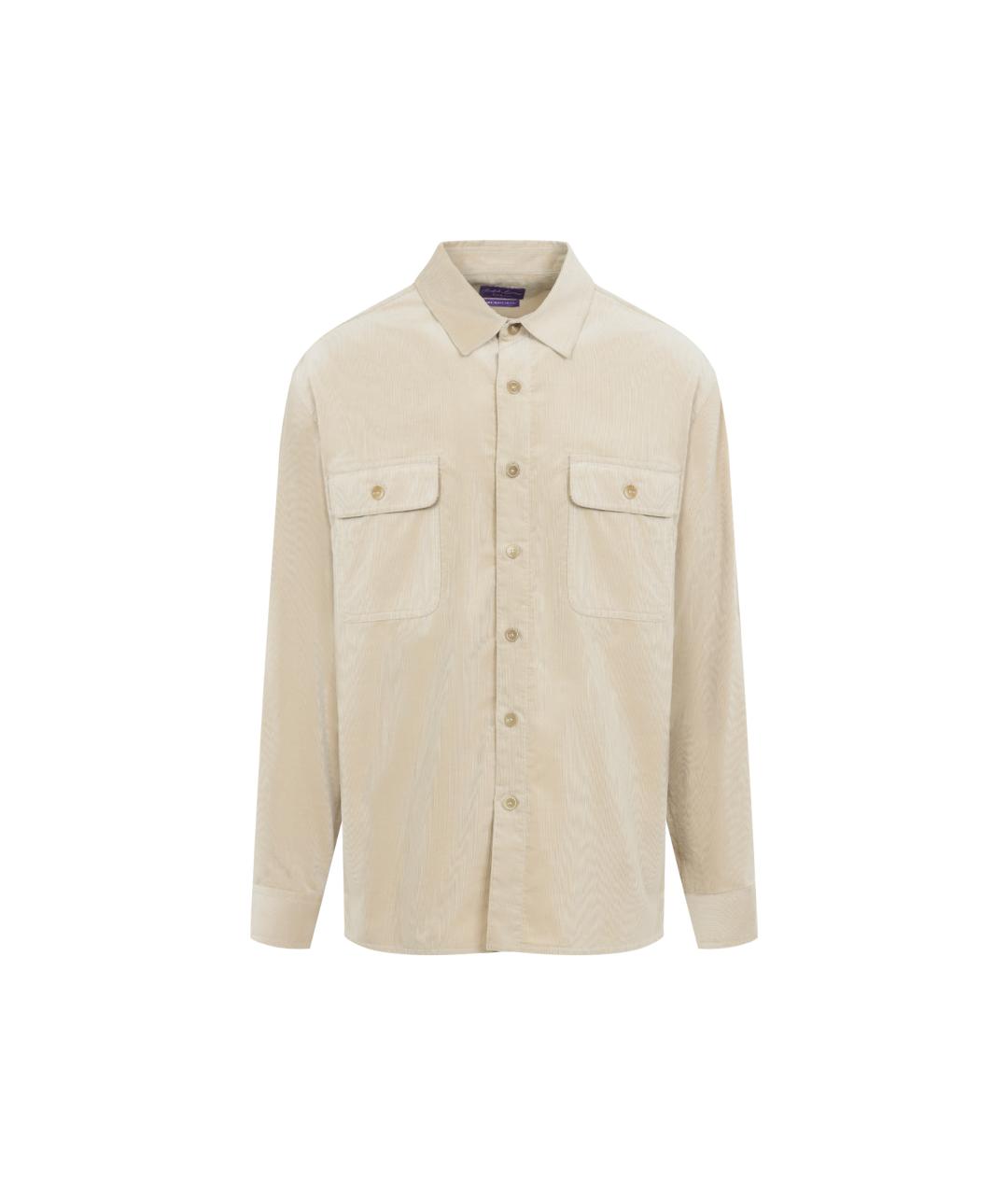 RALPH LAUREN PURPLE LABEL Хлопковая кэжуал рубашка, фото 1
