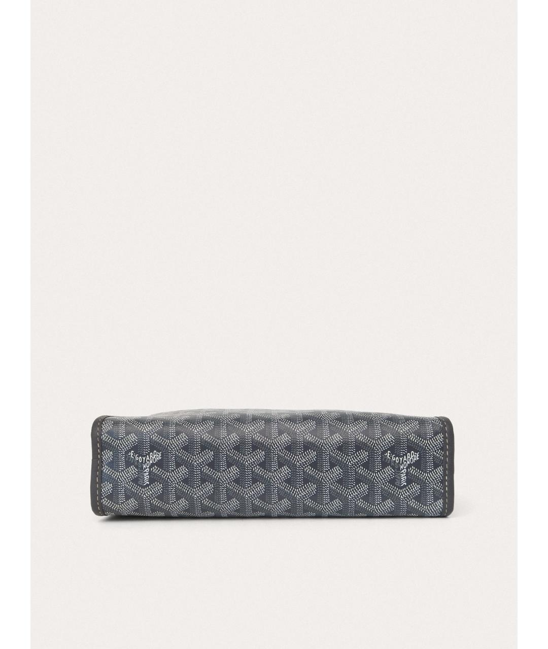 GOYARD Серая барсетка, фото 4