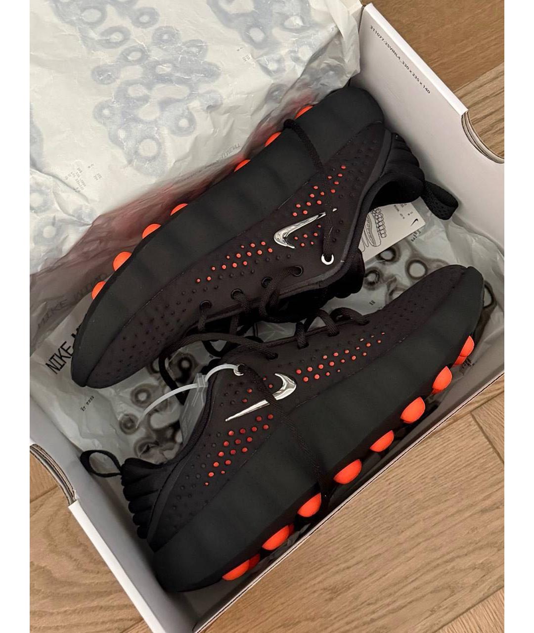 NIKE Черные низкие кроссовки / кеды, фото 3