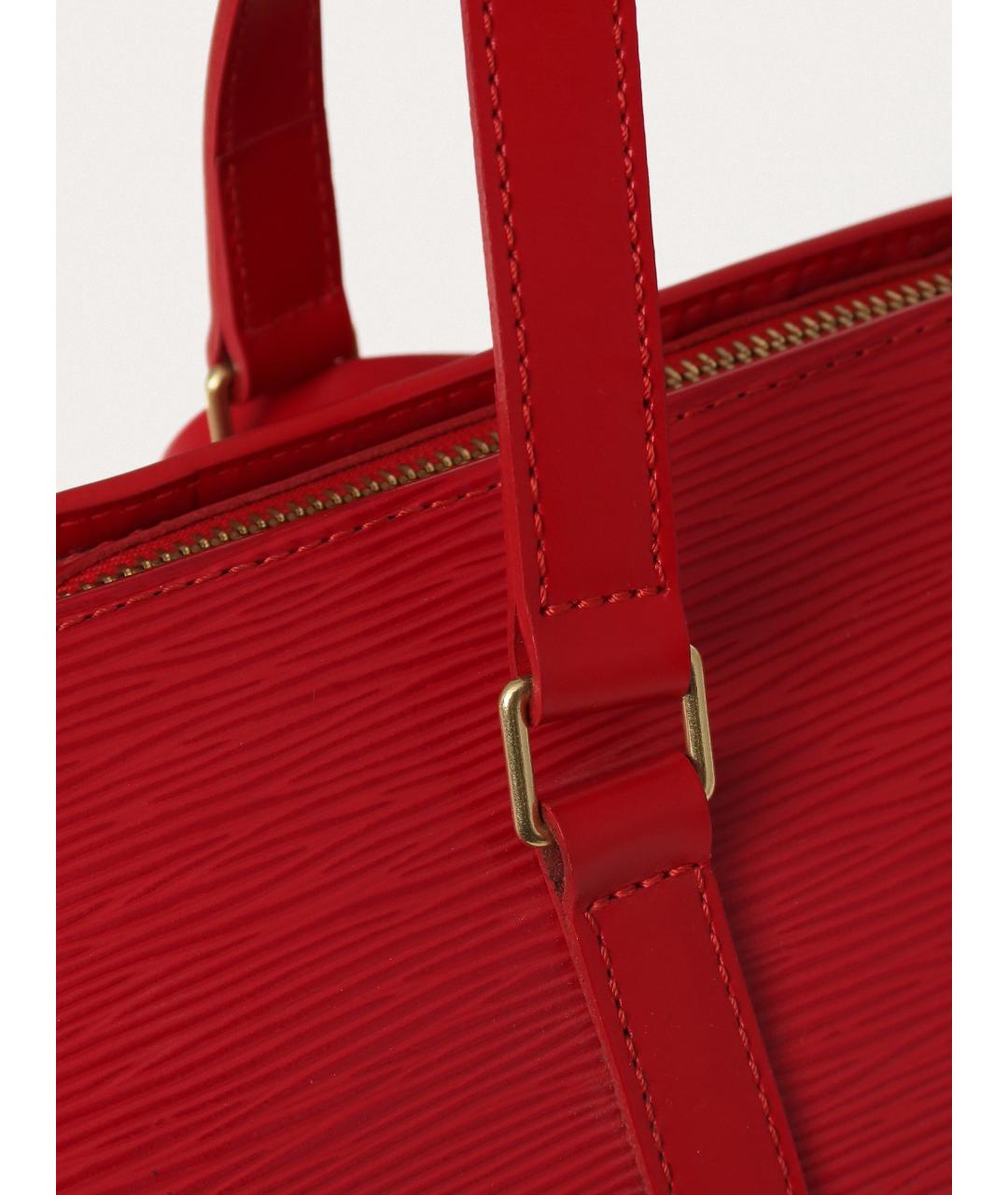 LOUIS VUITTON Розовая кожаная сумка с короткими ручками, фото 7