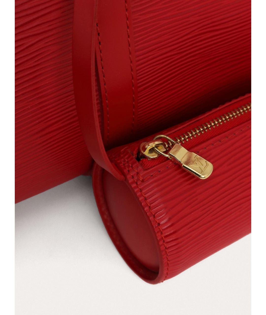 LOUIS VUITTON Розовая кожаная сумка с короткими ручками, фото 5