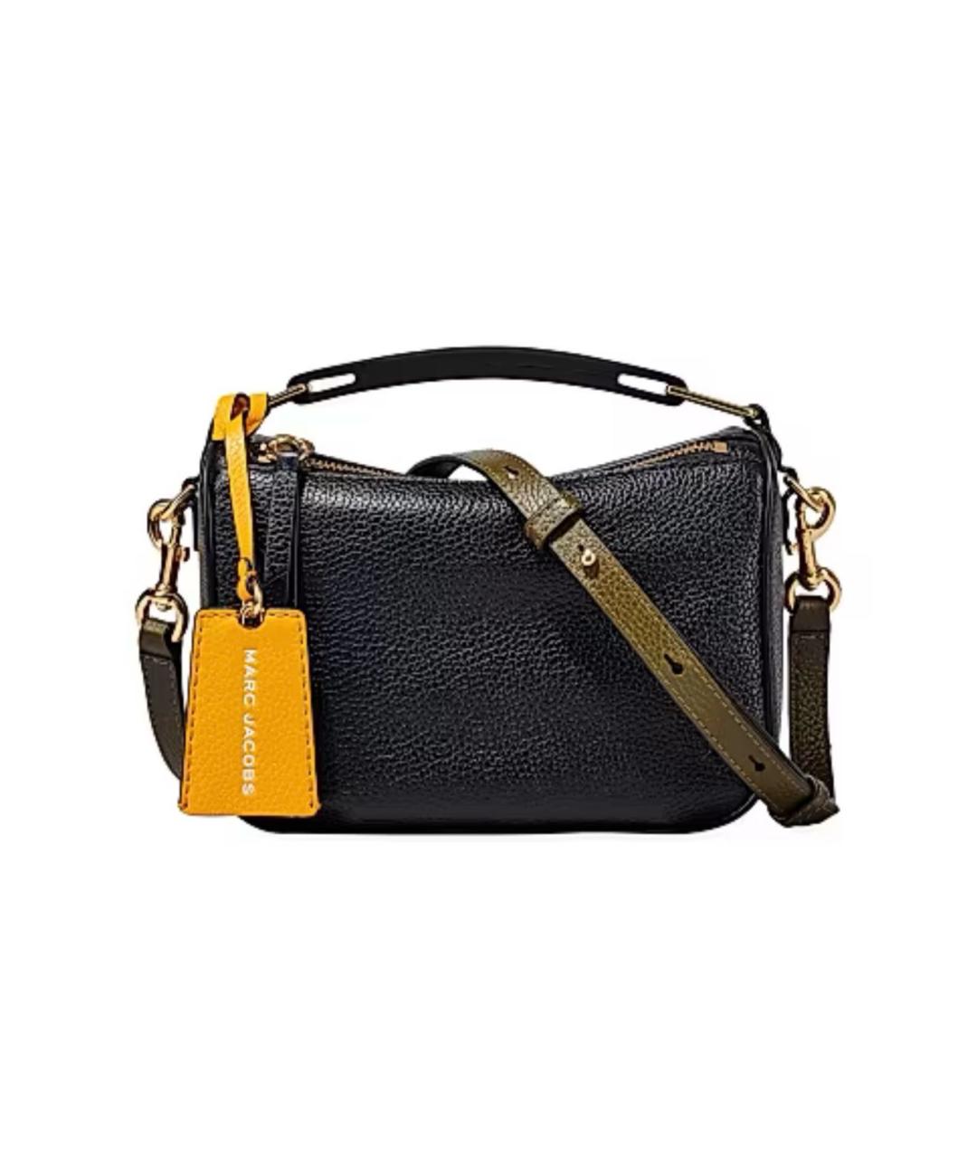 MARC JACOBS Черная кожаная сумка через плечо, фото 1