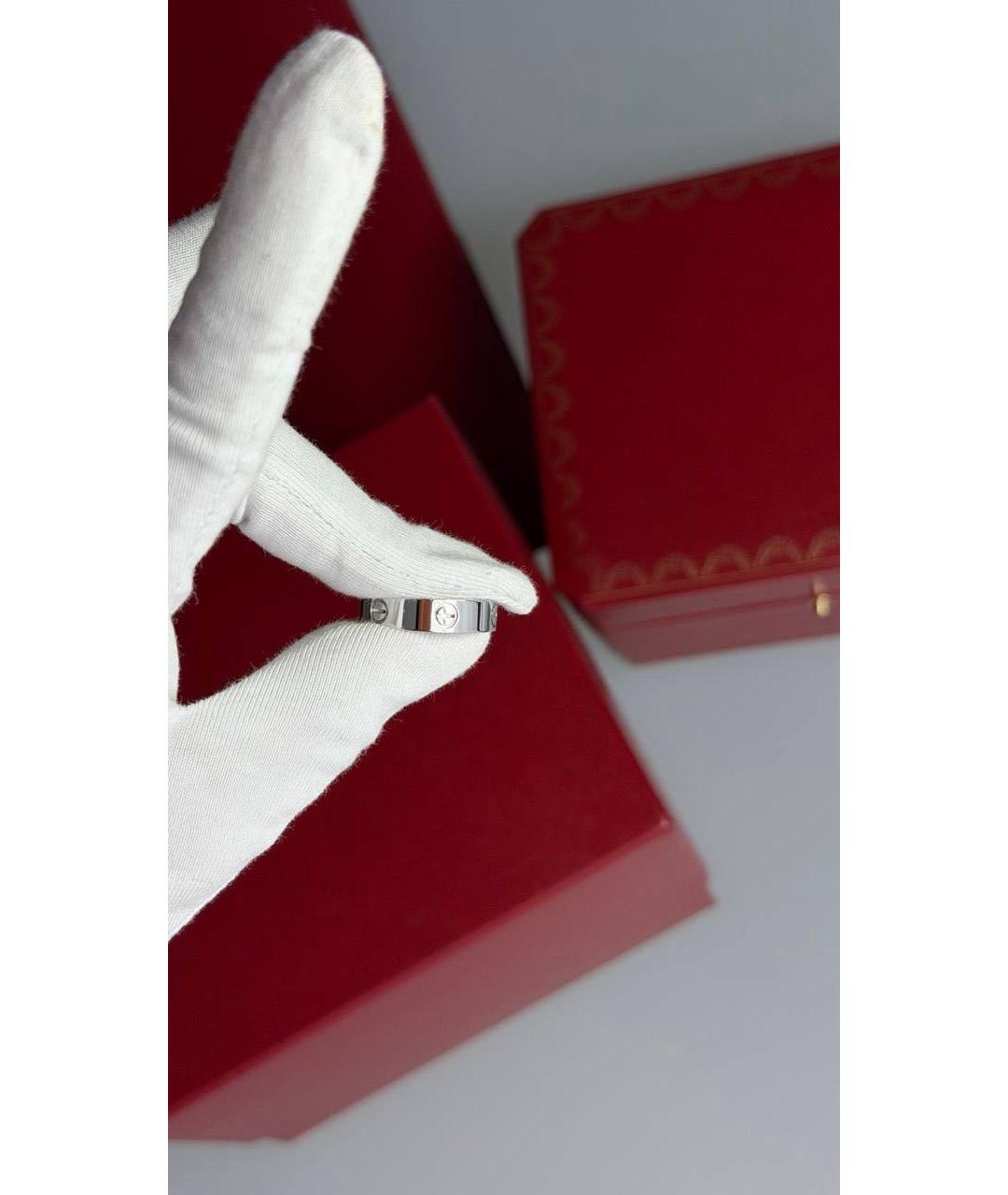 CARTIER Белое кольцо из белого золота, фото 7