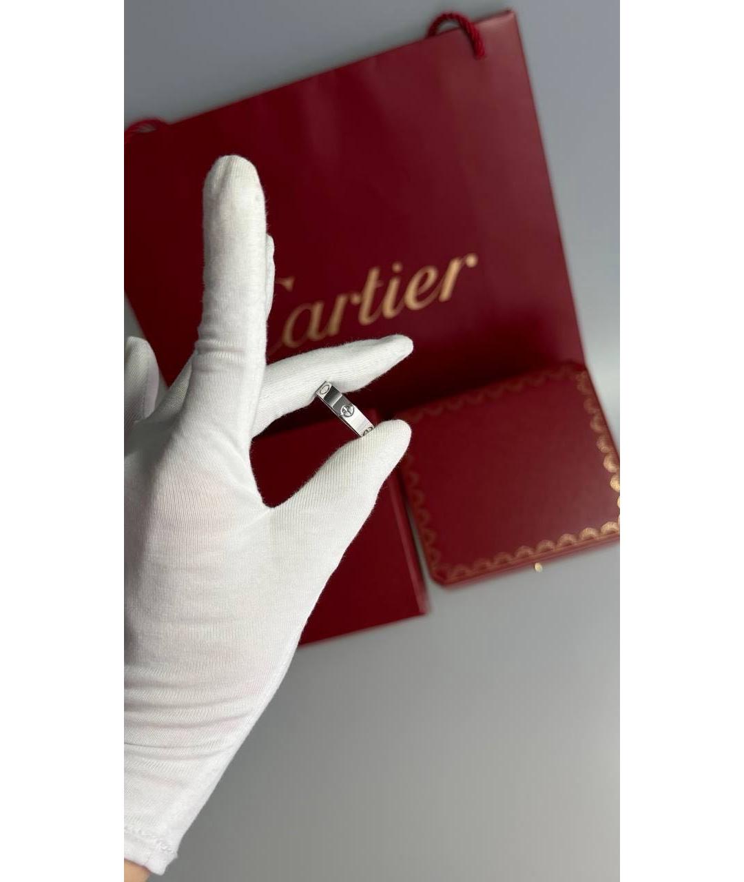 CARTIER Белое кольцо из белого золота, фото 8