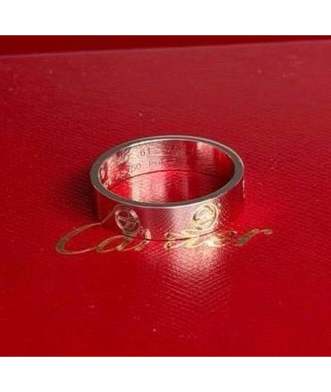 CARTIER Белое кольцо из белого золота, фото 6