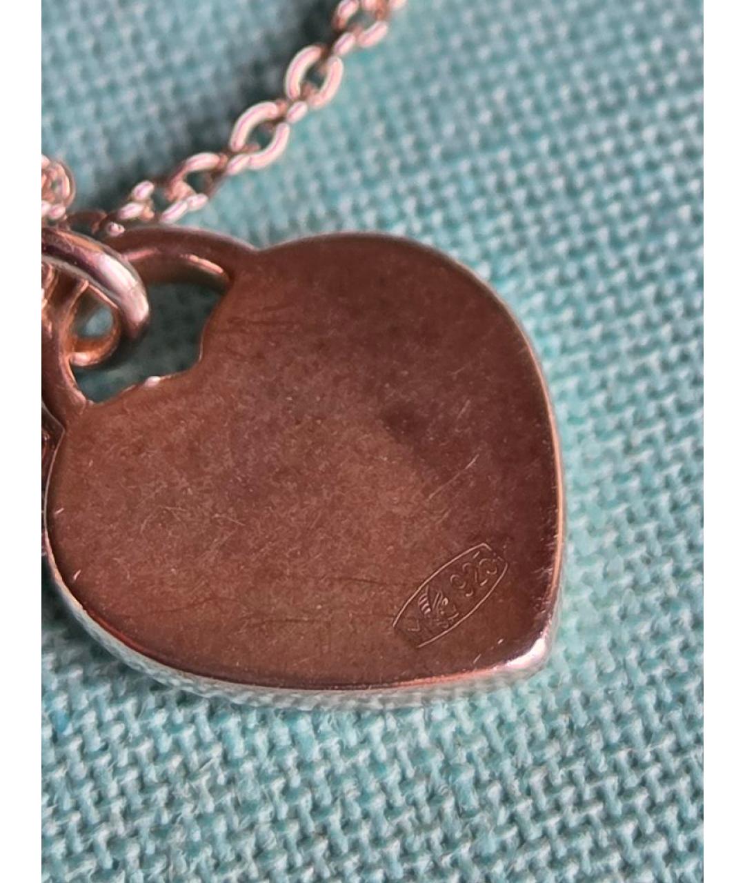 TIFFANY&CO Бирюзовое серебряное колье, фото 4