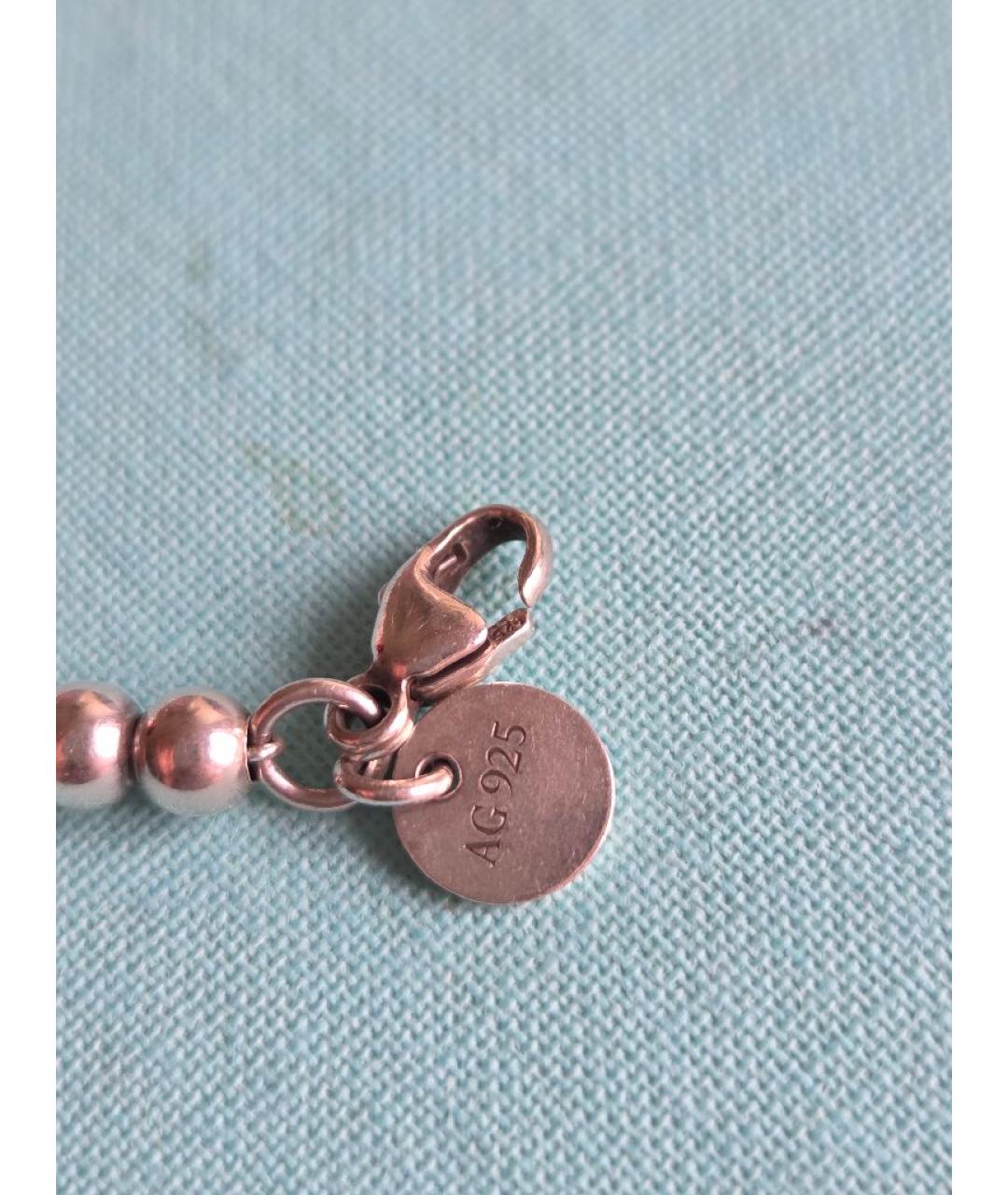 TIFFANY&CO Бирюзовый серебряный браслет, фото 4