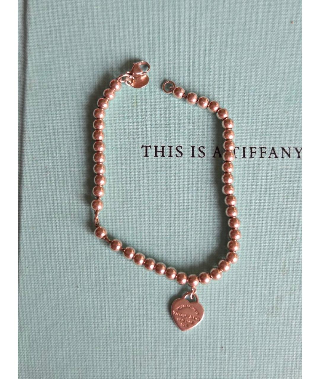 TIFFANY&CO Бирюзовый серебряный браслет, фото 2