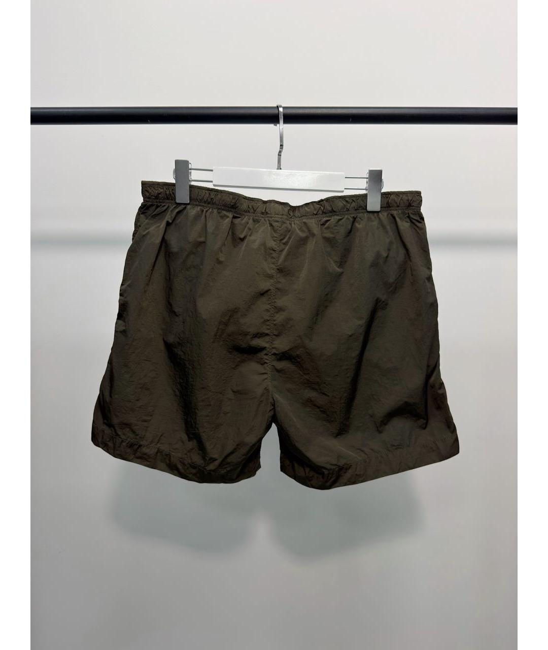 CP COMPANY Хаки нейлоновые шорты, фото 3