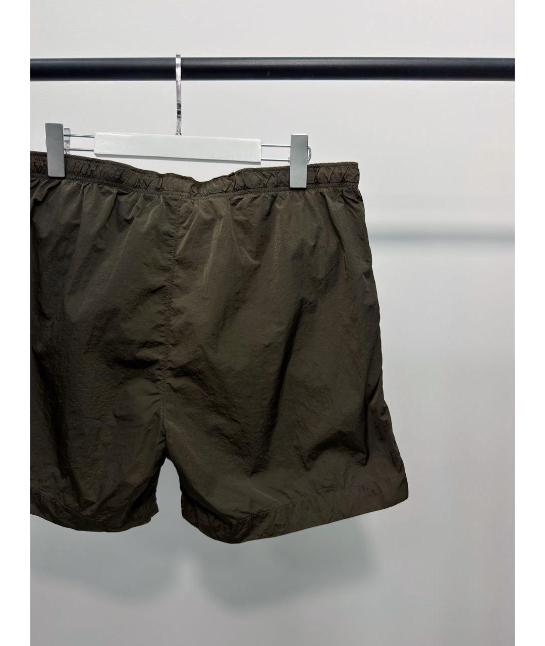 CP COMPANY Хаки нейлоновые шорты, фото 4