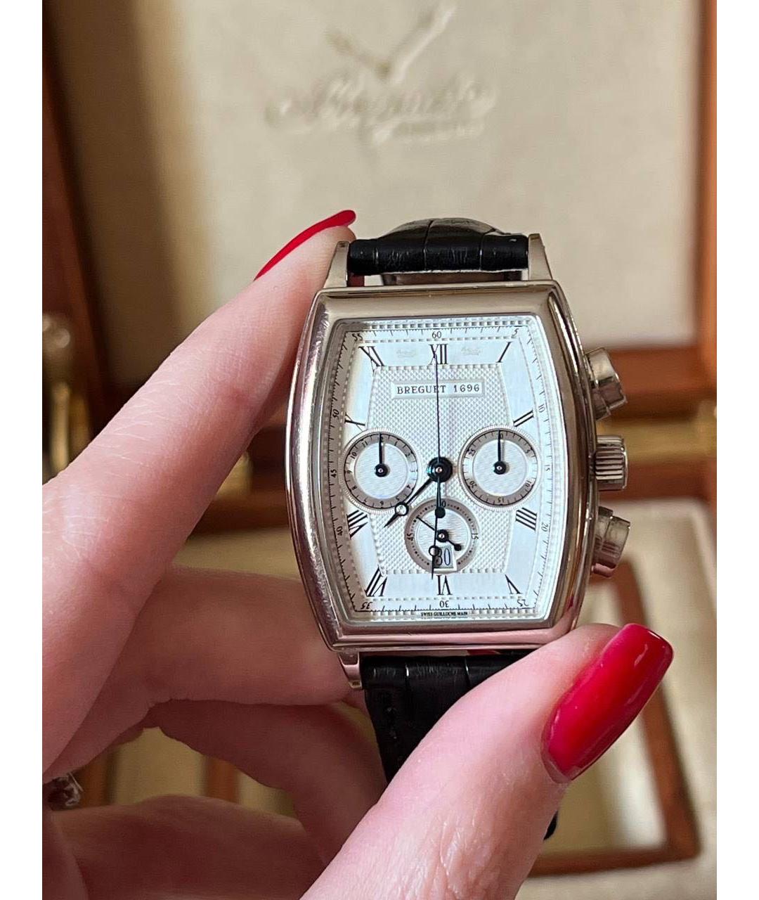 Breguet Черные часы из белого золота, фото 7
