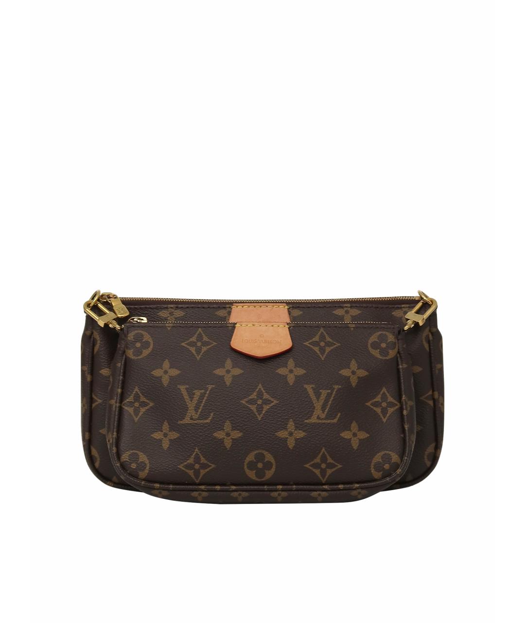 LOUIS VUITTON Коричневая сумка через плечо, фото 1