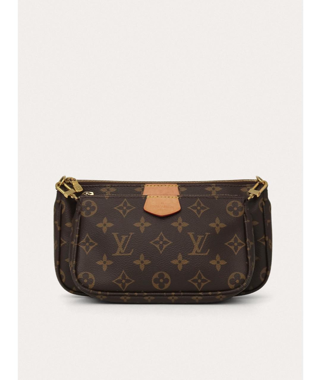 LOUIS VUITTON Коричневая сумка через плечо, фото 9