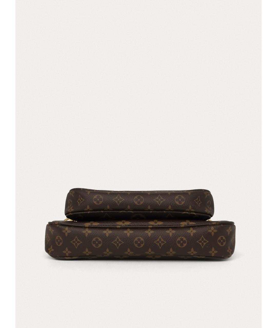 LOUIS VUITTON Коричневая сумка через плечо, фото 4