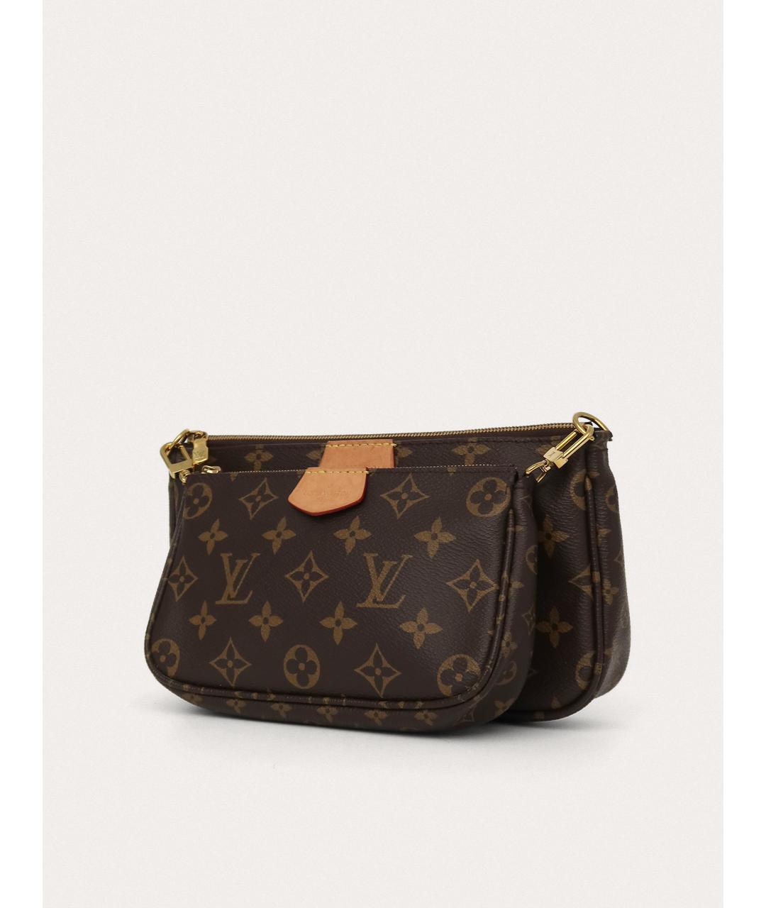 LOUIS VUITTON Коричневая сумка через плечо, фото 2