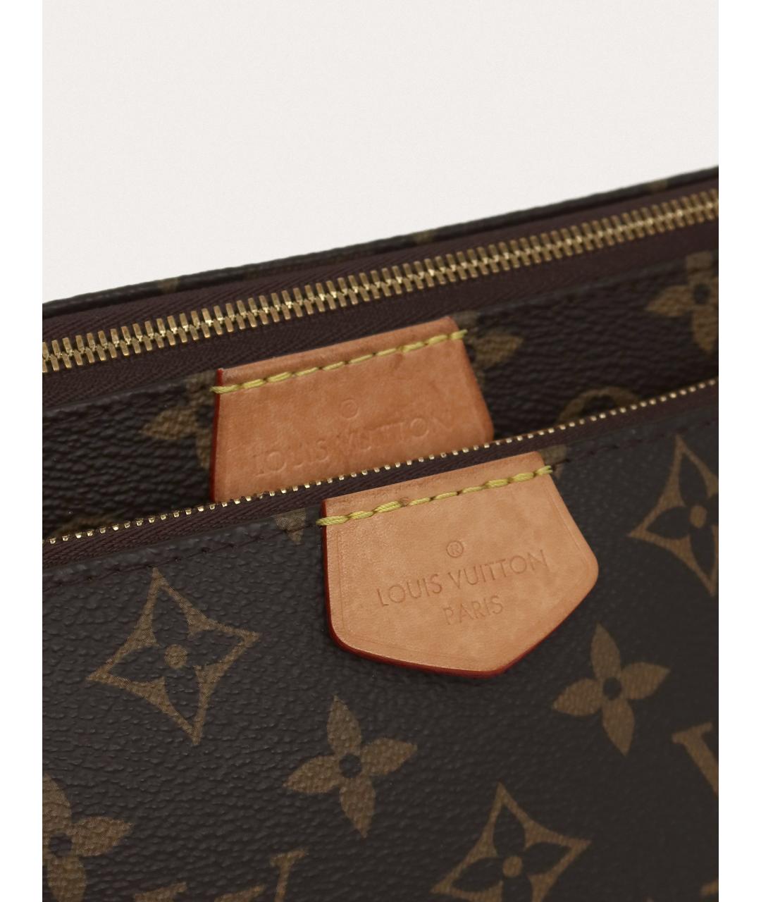 LOUIS VUITTON Коричневая сумка через плечо, фото 7