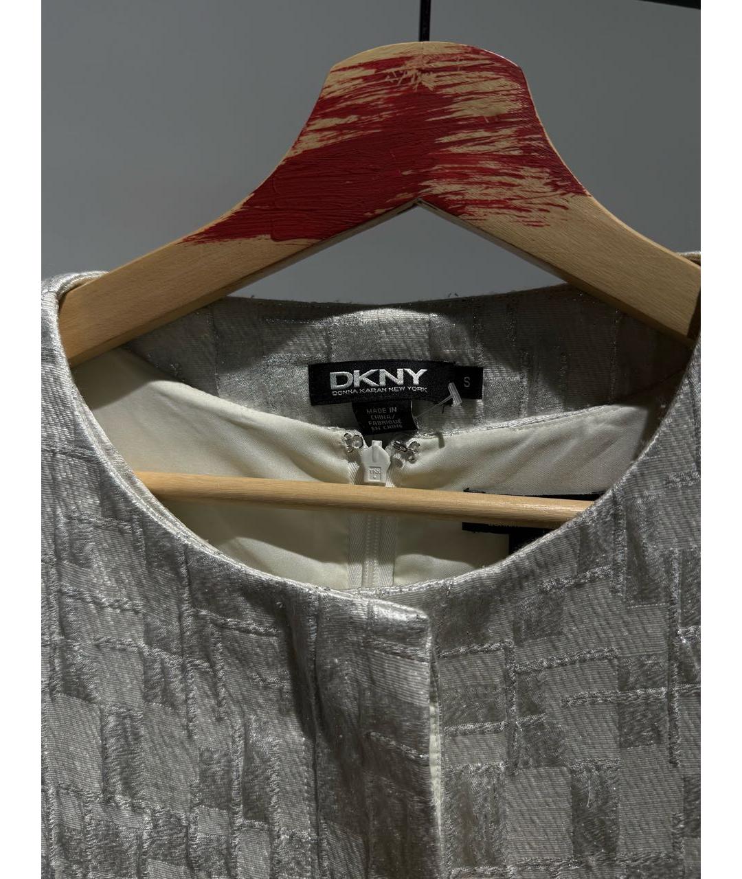 DKNY Белый хлопковый костюм с юбками, фото 3