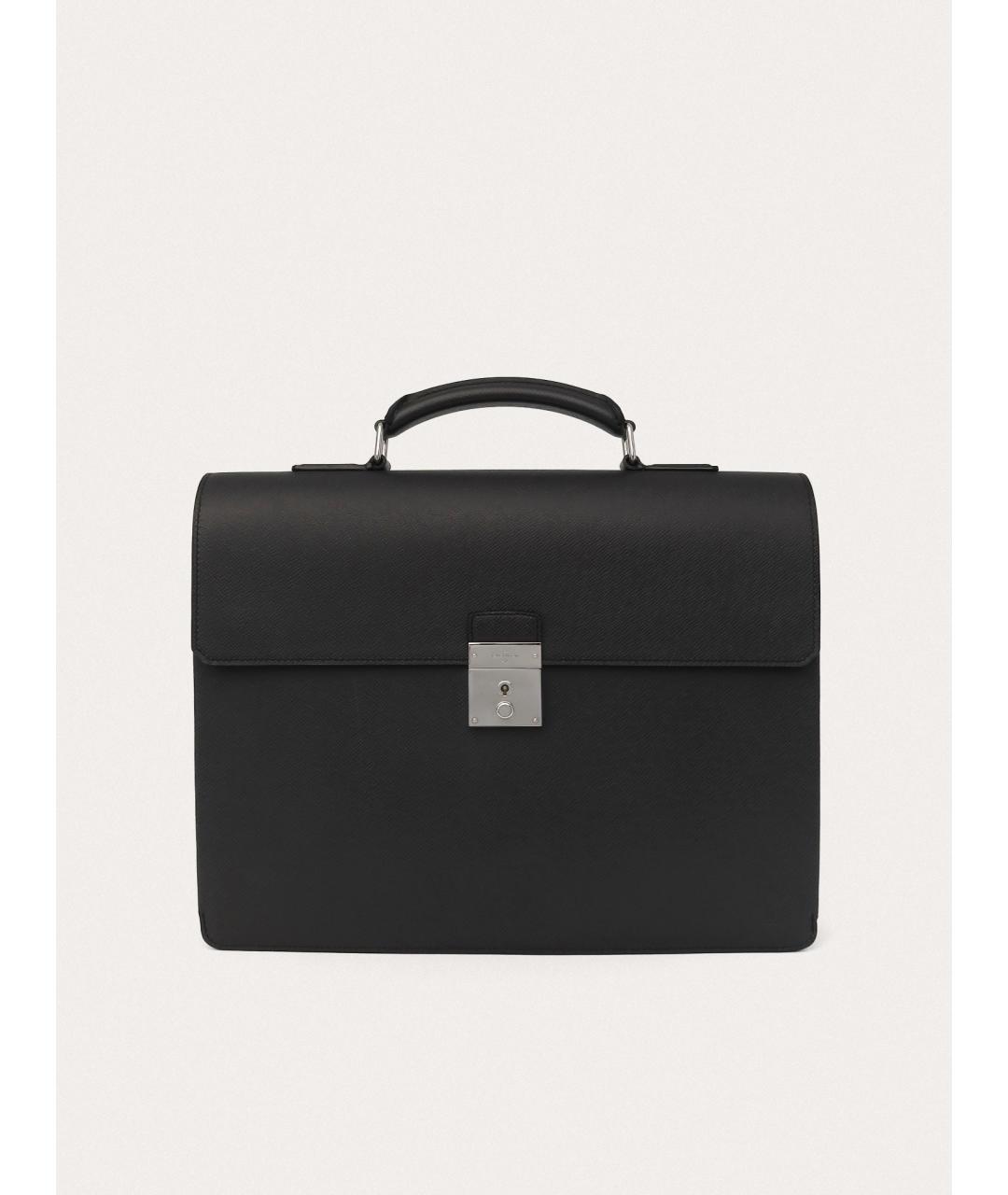 LOUIS VUITTON Черный портфель, фото 9