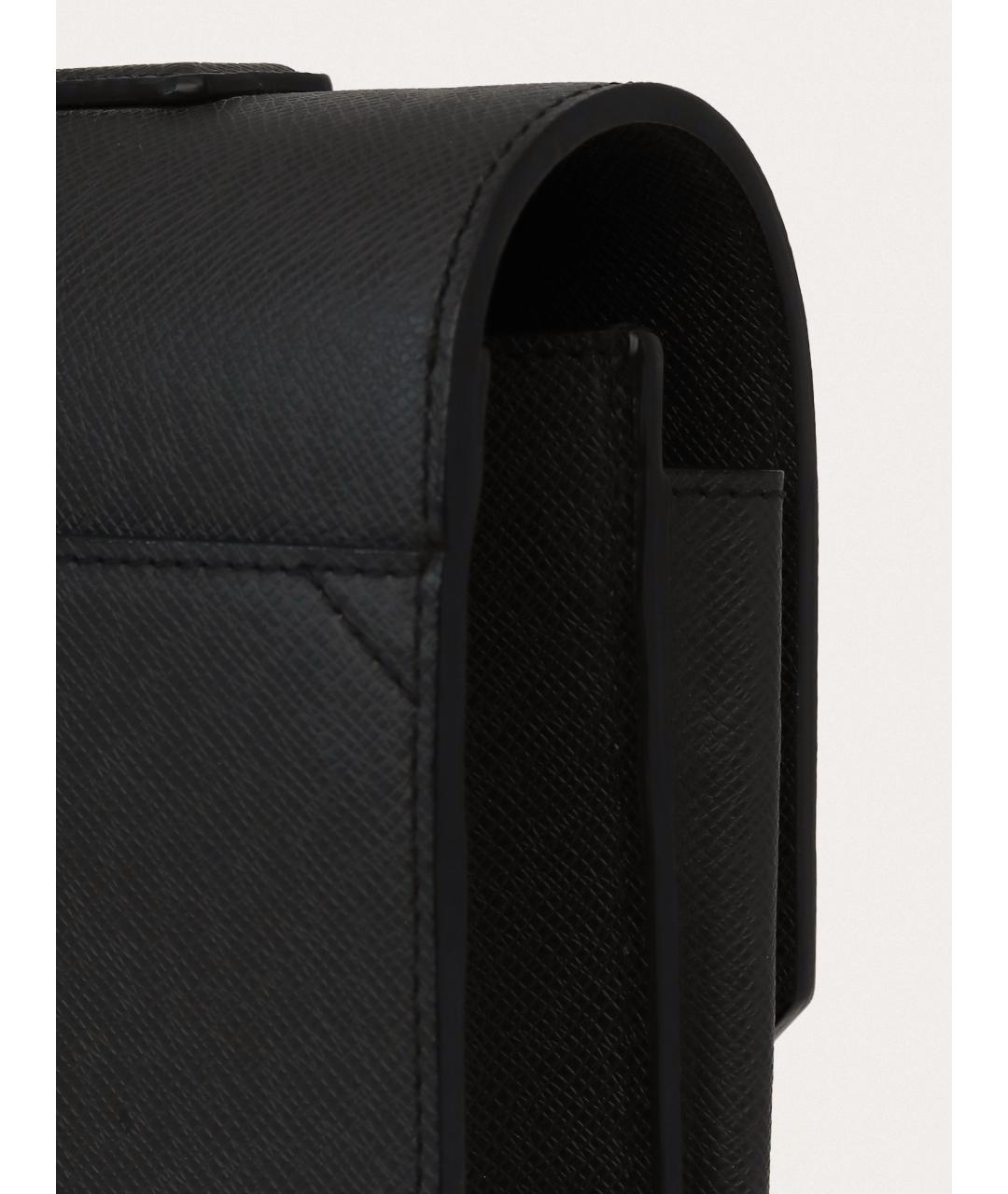 LOUIS VUITTON Черный портфель, фото 6