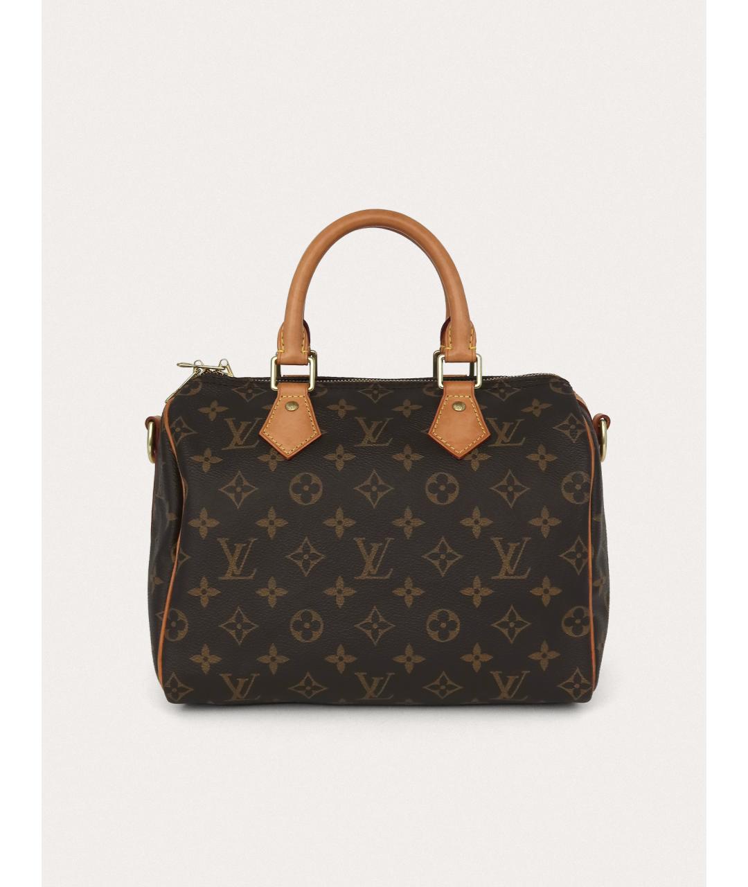 LOUIS VUITTON Коричневая сумка с короткими ручками, фото 9