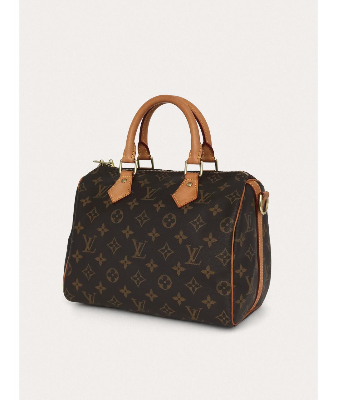 LOUIS VUITTON Коричневая сумка с короткими ручками, фото 2