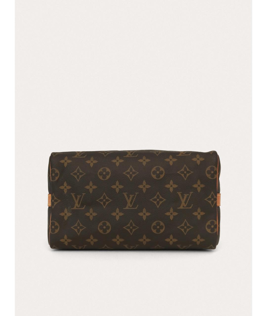 LOUIS VUITTON Коричневая сумка с короткими ручками, фото 4