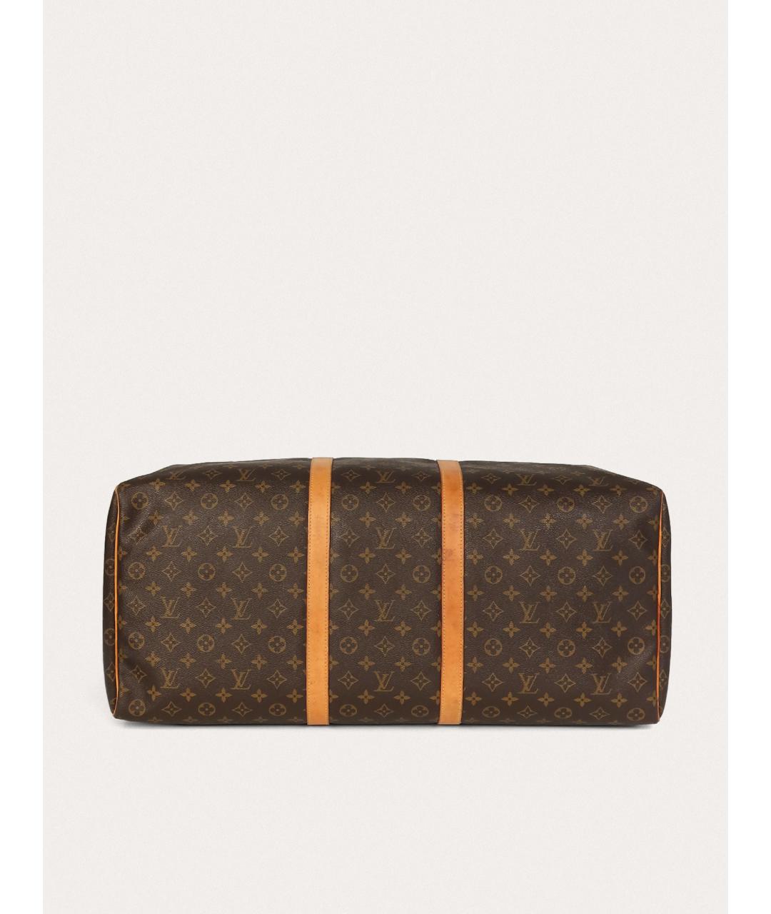 LOUIS VUITTON Коричневая дорожная/спортивная сумка, фото 4