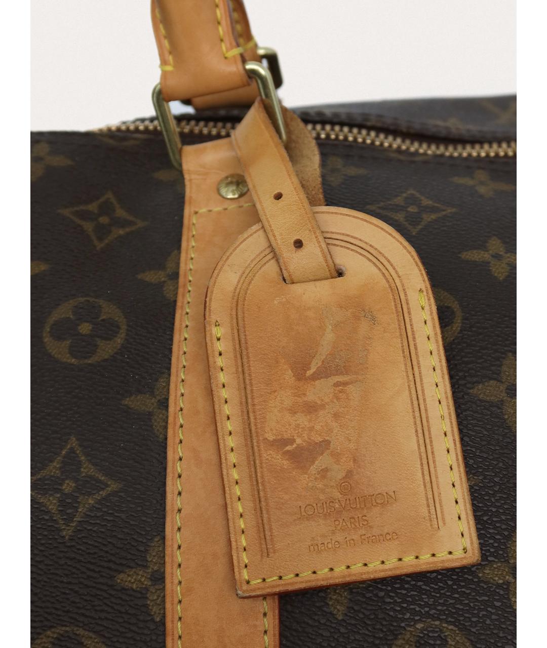 LOUIS VUITTON Коричневая дорожная/спортивная сумка, фото 2