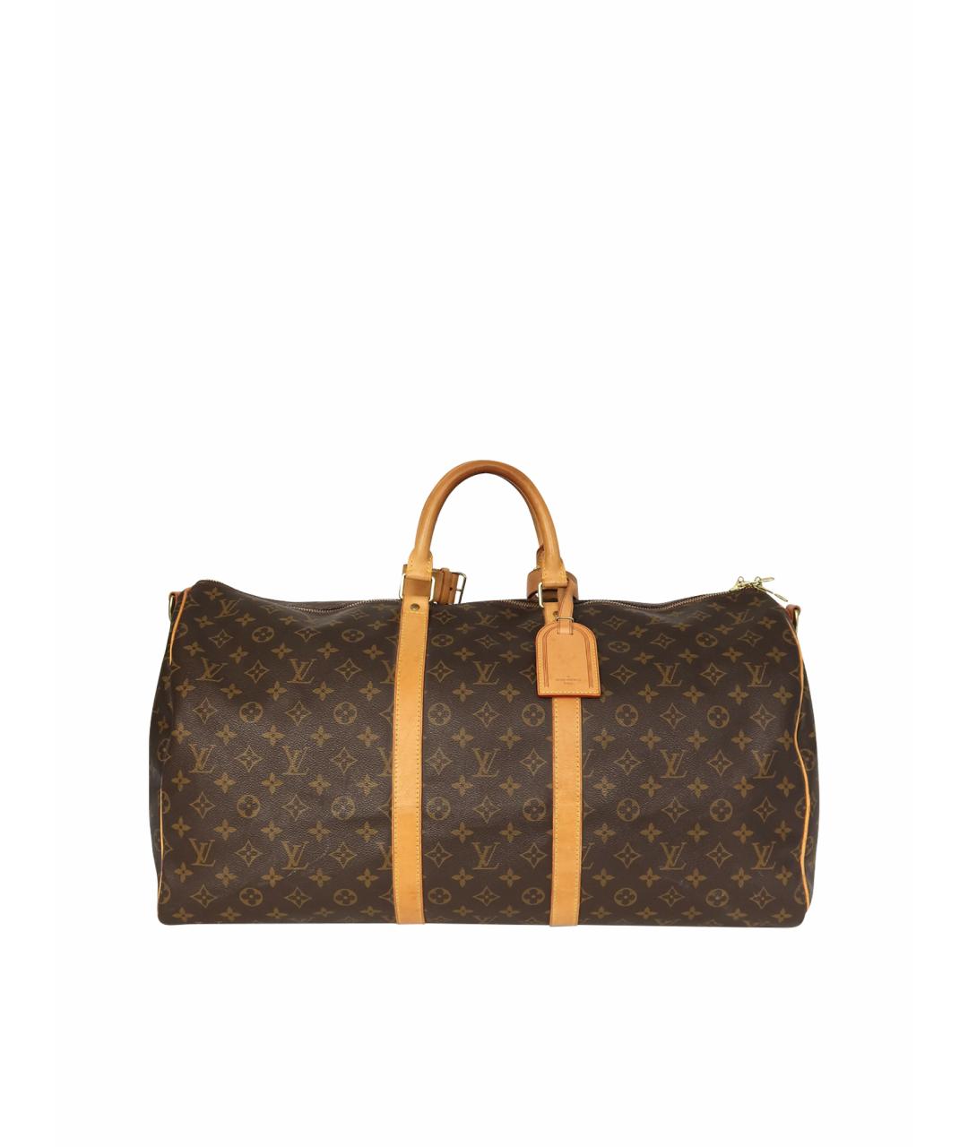 LOUIS VUITTON Коричневая дорожная/спортивная сумка, фото 1