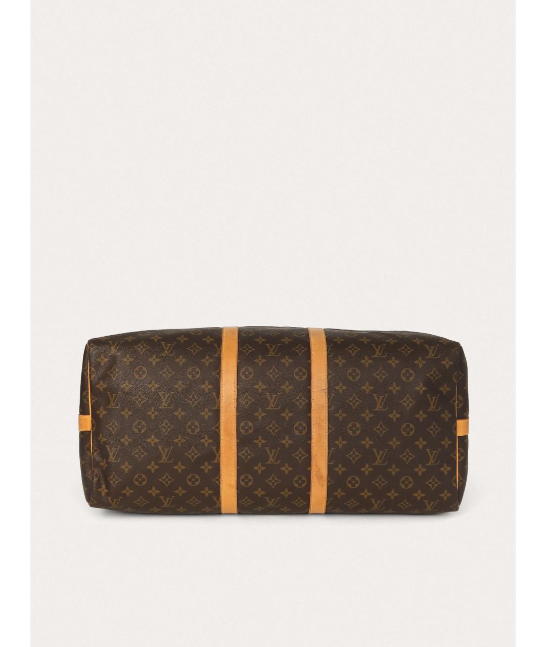 LOUIS VUITTON Коричневая дорожная/спортивная сумка, фото 4