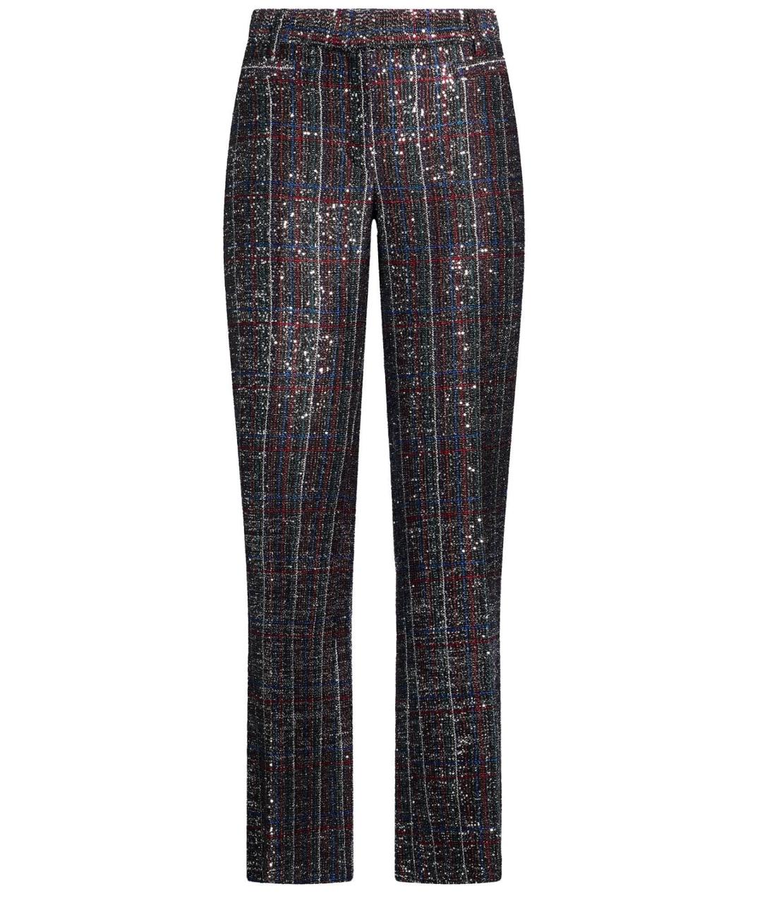 MISSONI Черные вискозные прямые брюки, фото 1
