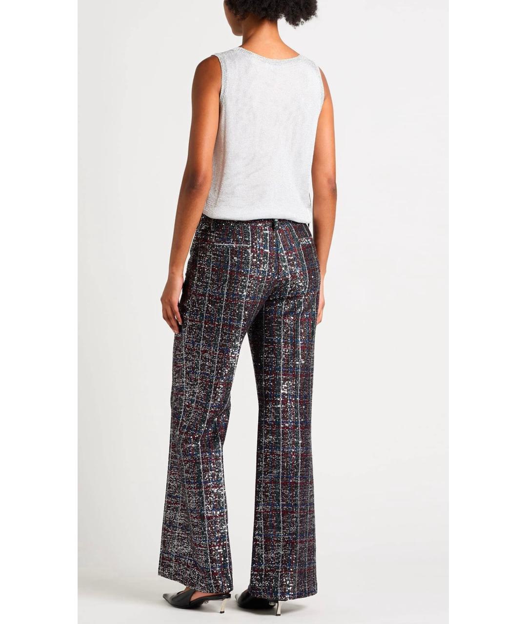 MISSONI Черные вискозные прямые брюки, фото 4