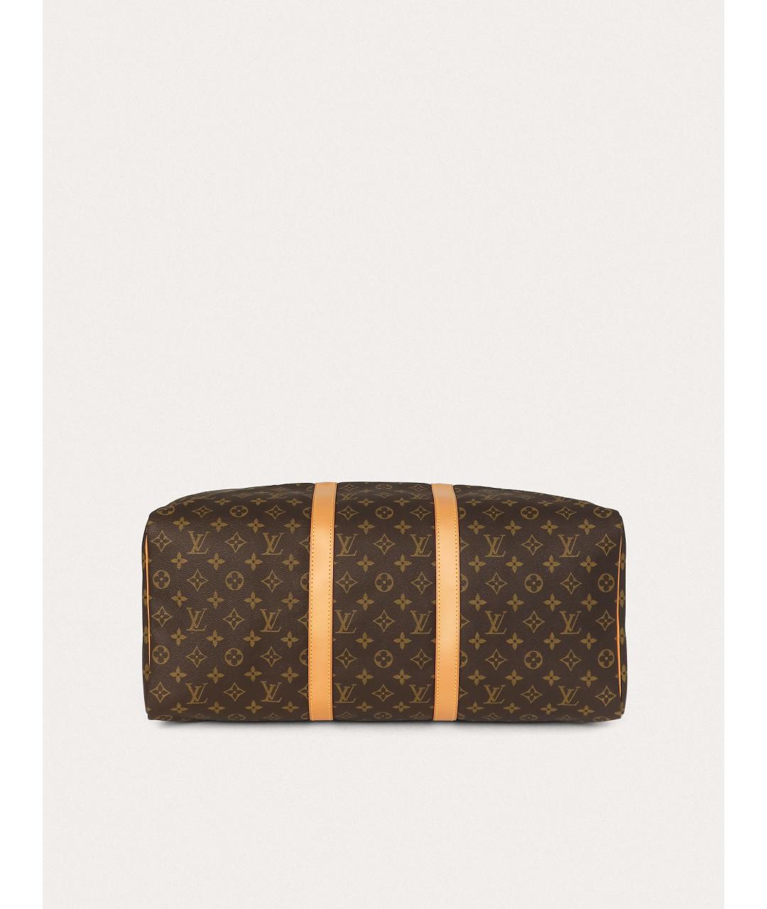 LOUIS VUITTON Коричневая дорожная/спортивная сумка, фото 4