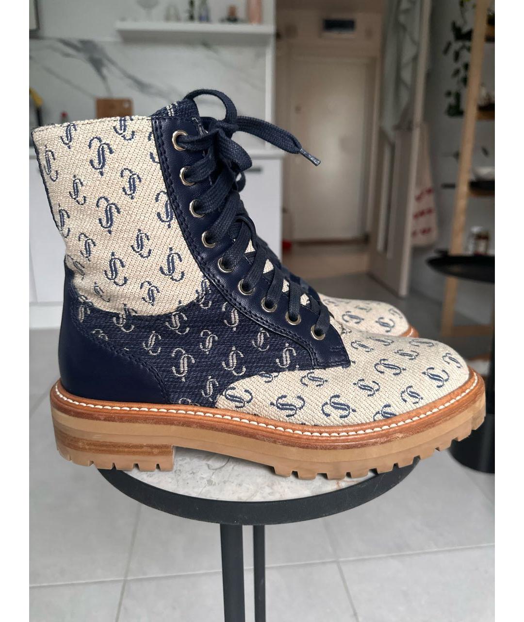 JIMMY CHOO Текстильные ботинки, фото 8