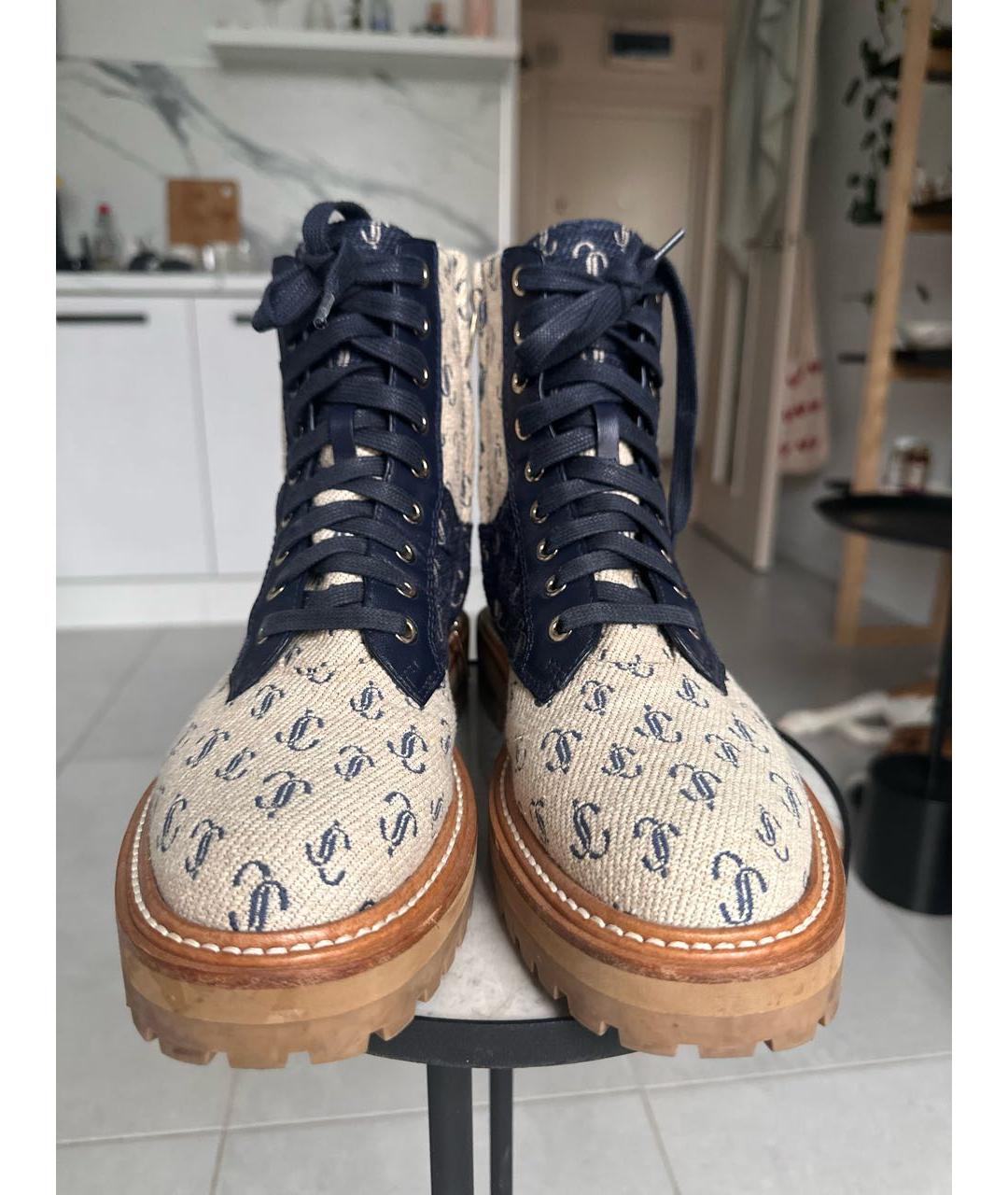 JIMMY CHOO Текстильные ботинки, фото 2