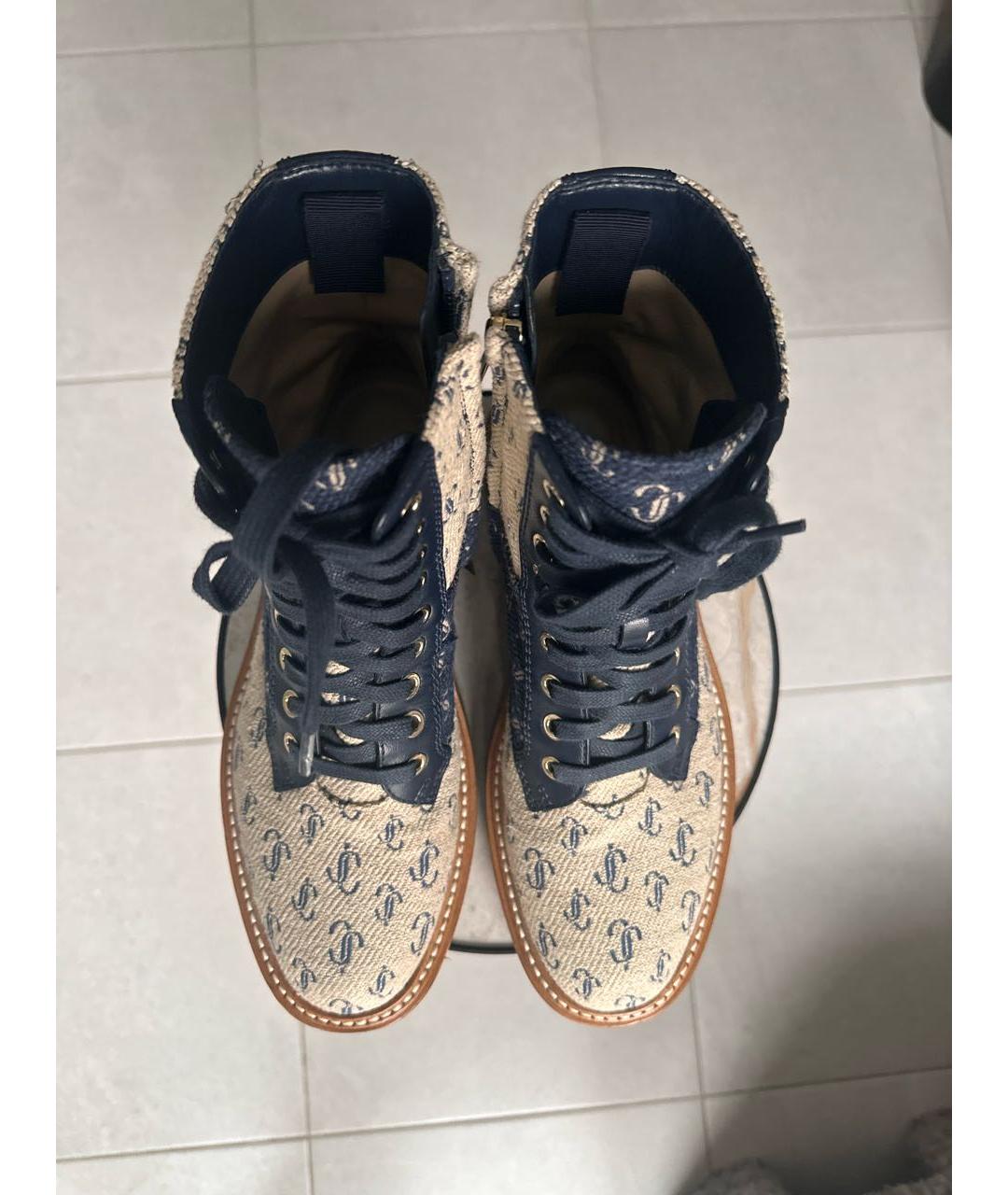 JIMMY CHOO Текстильные ботинки, фото 3