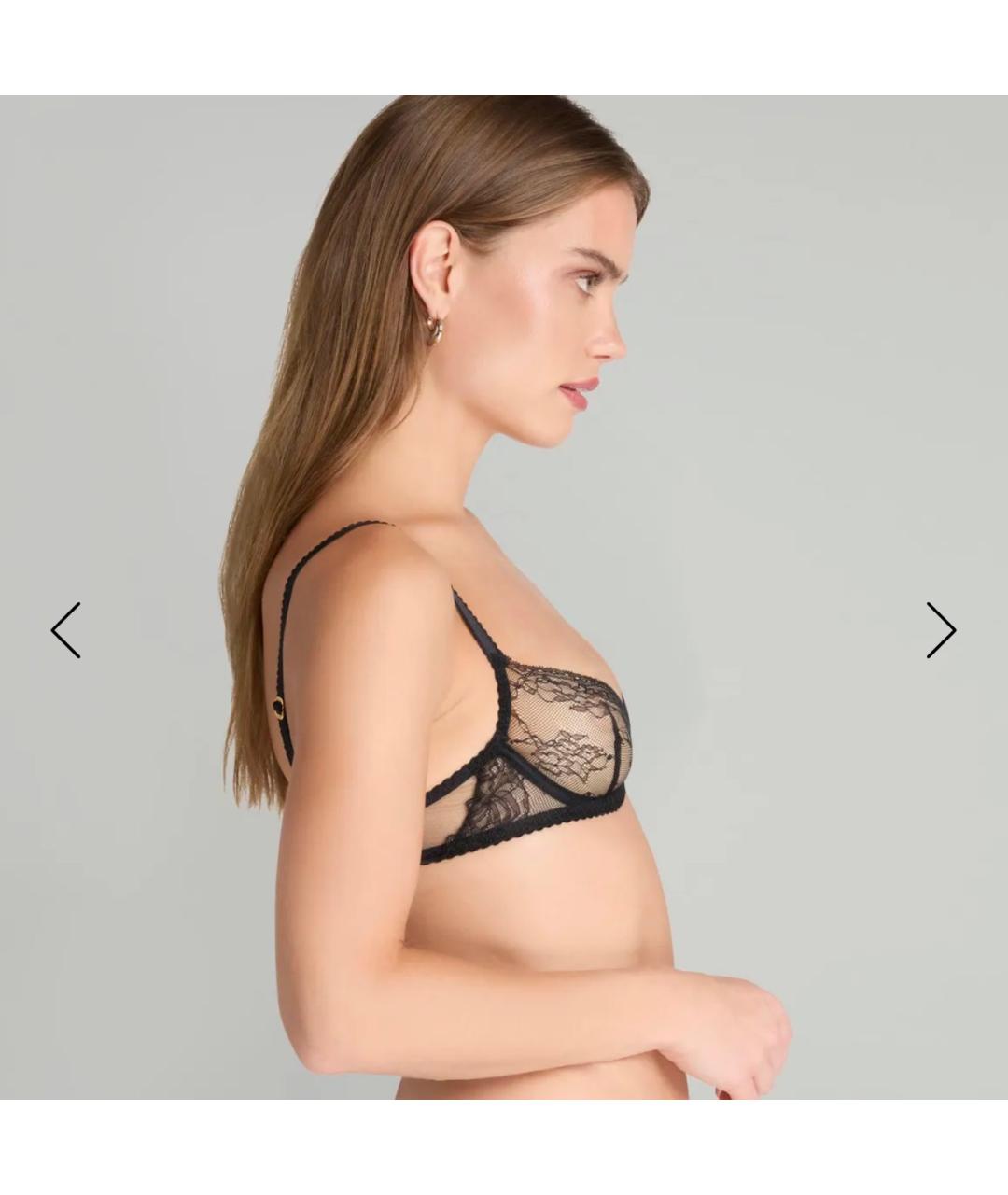 AGENT PROVOCATEUR Черный бюстгалтеры, фото 2