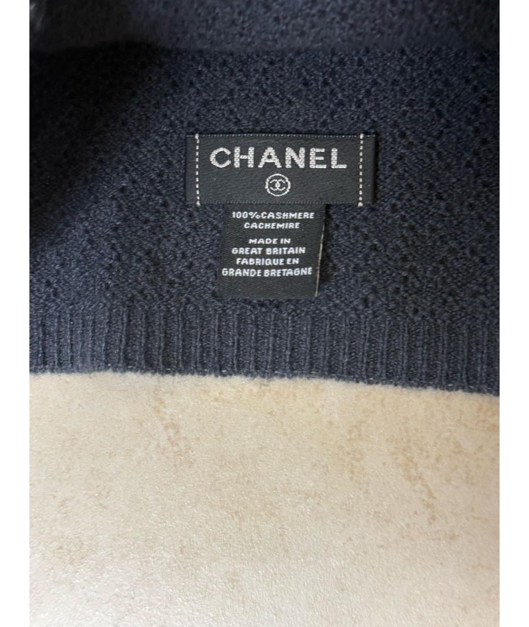 CHANEL Серая кашемировая шапка, фото 5