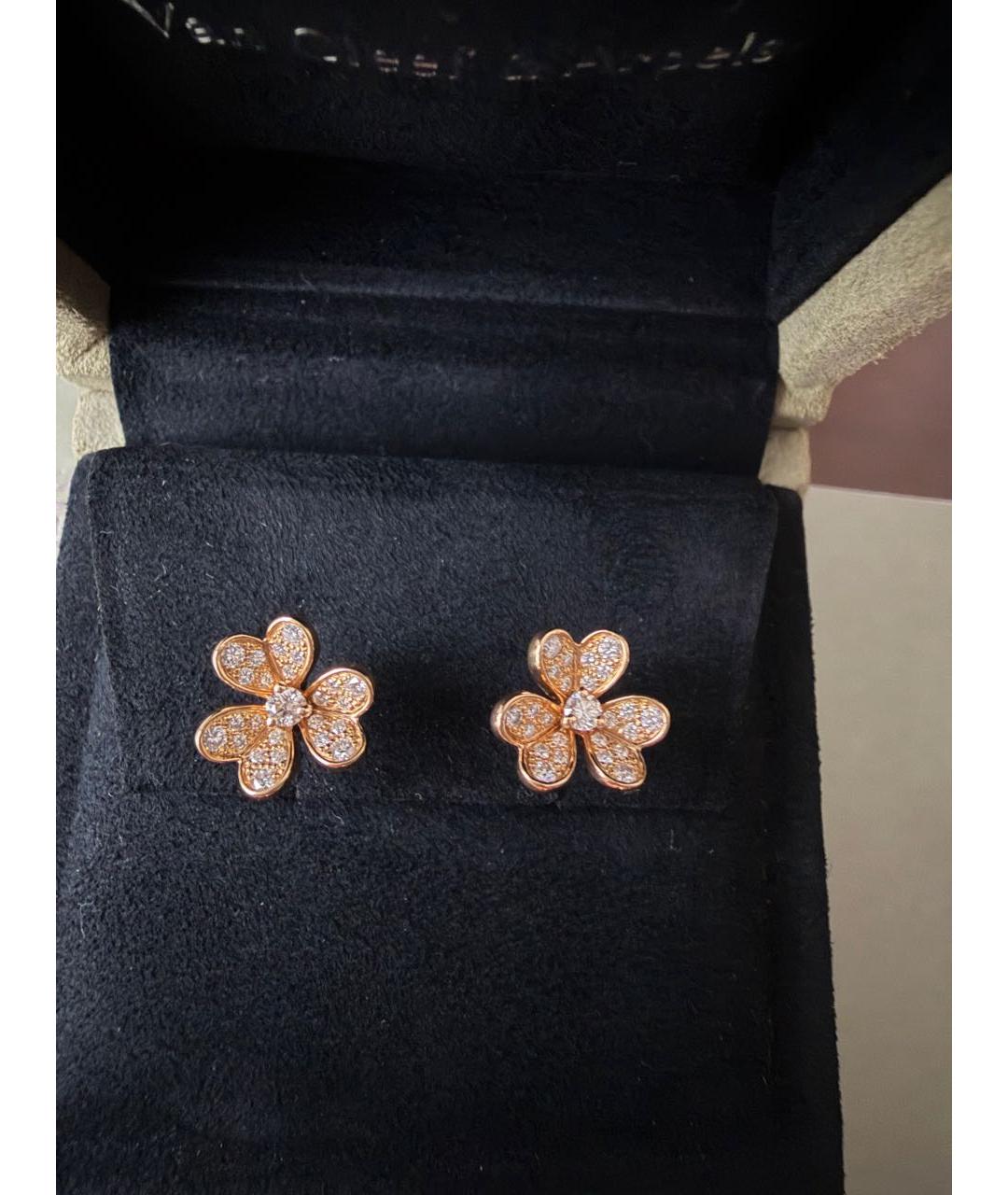 VAN CLEEF & ARPELS Золотые серьги из желтого золота, фото 3