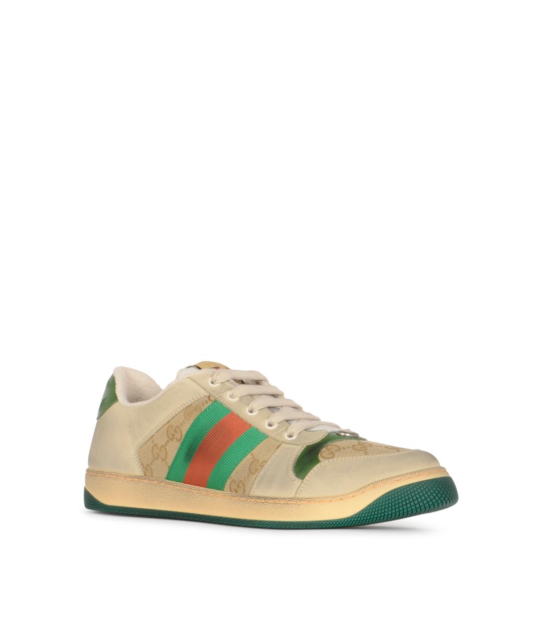 GUCCI Низкие кроссовки / кеды, фото 2