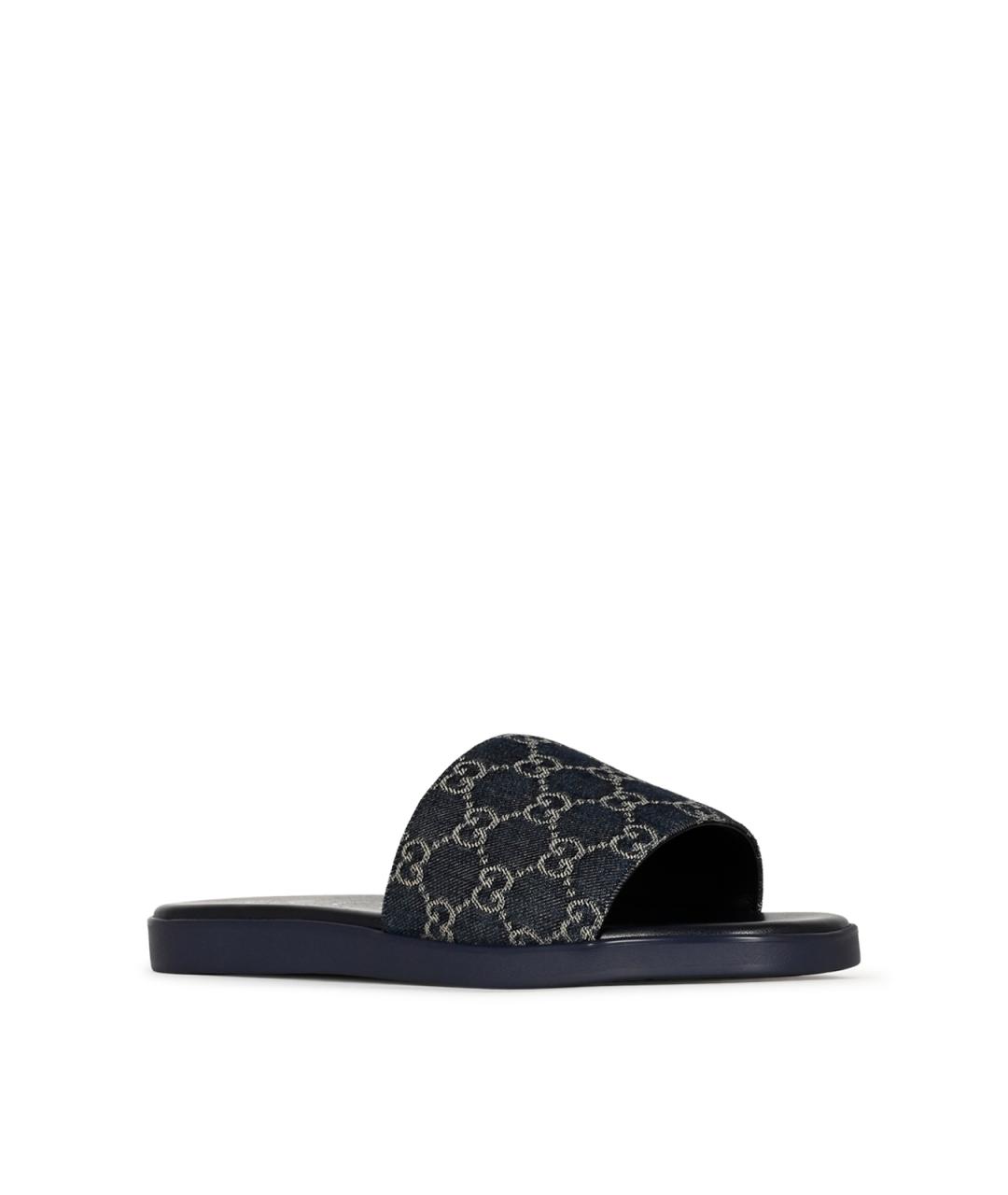 GUCCI Синие сандалии, фото 2