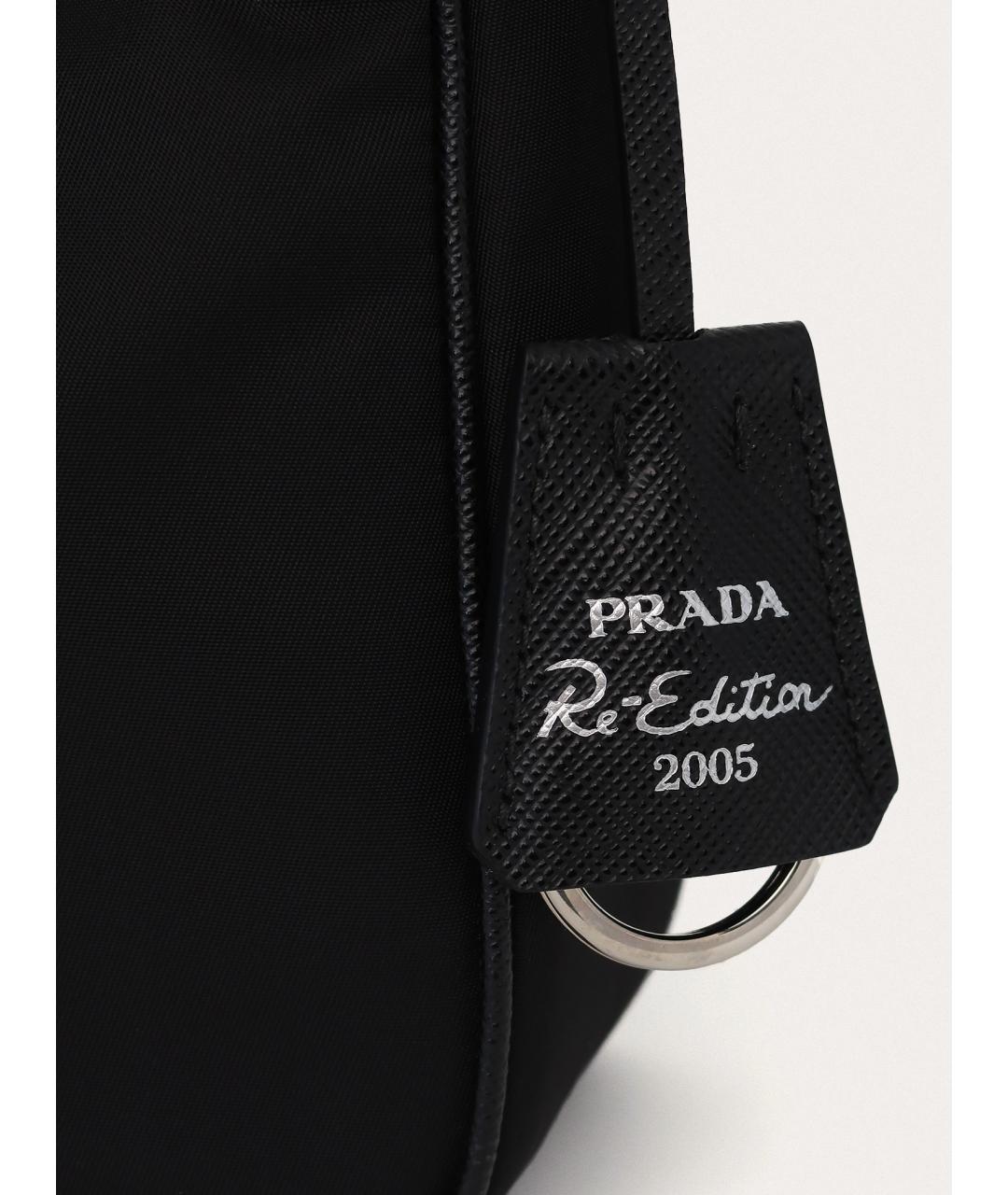 PRADA Черная сумка через плечо, фото 5