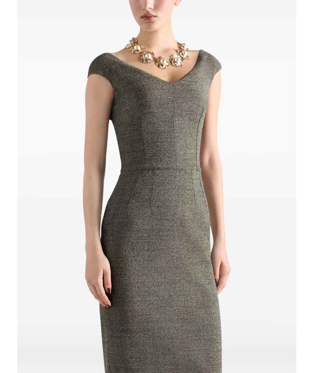 DOLCE&GABBANA Шерстяное платье, фото 3