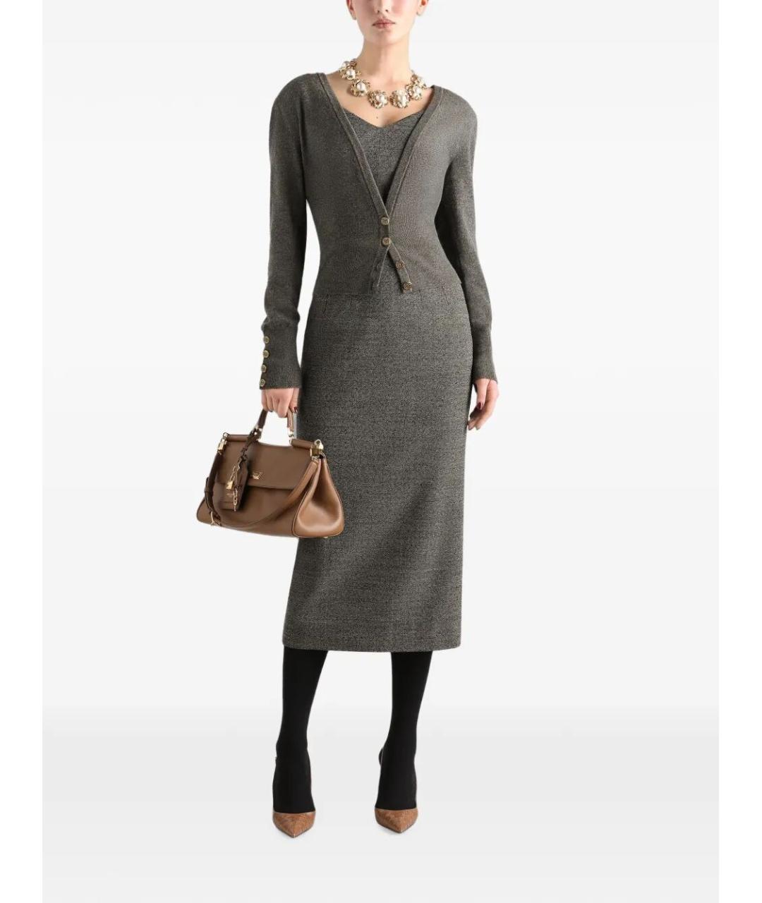 DOLCE&GABBANA Шерстяное платье, фото 2