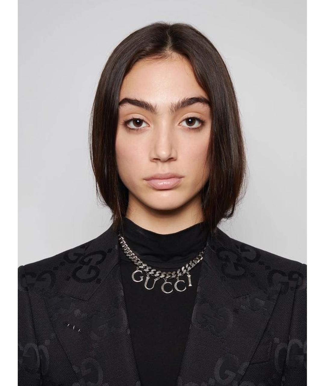 GUCCI Серебряный чокер, фото 4
