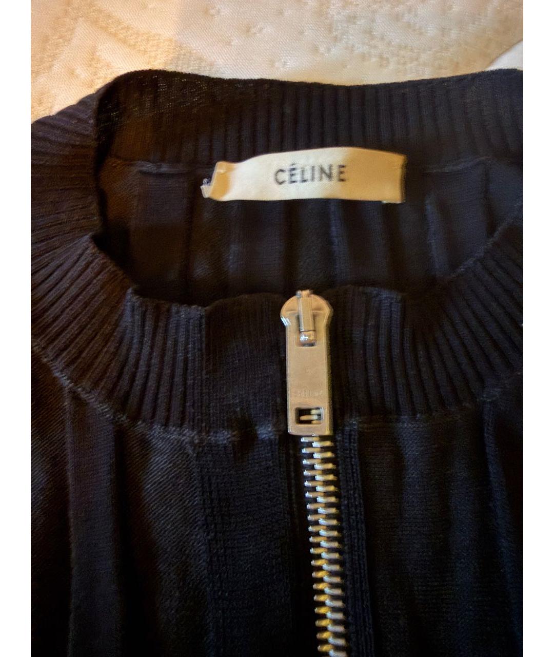 CELINE Черная водолазка, фото 4