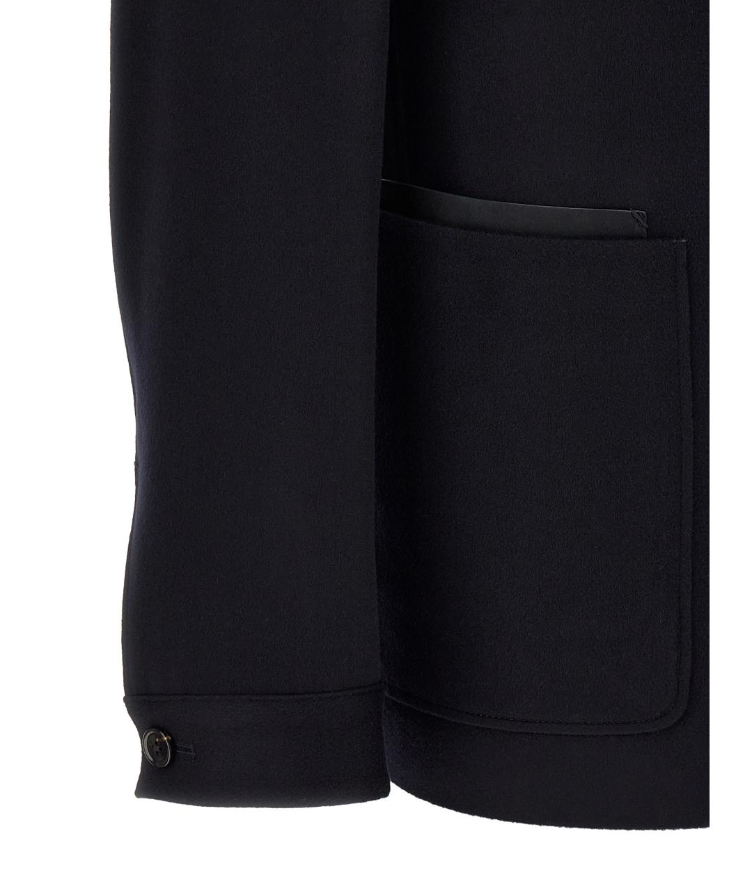 ZEGNA Синее кашемировое пальто, фото 4