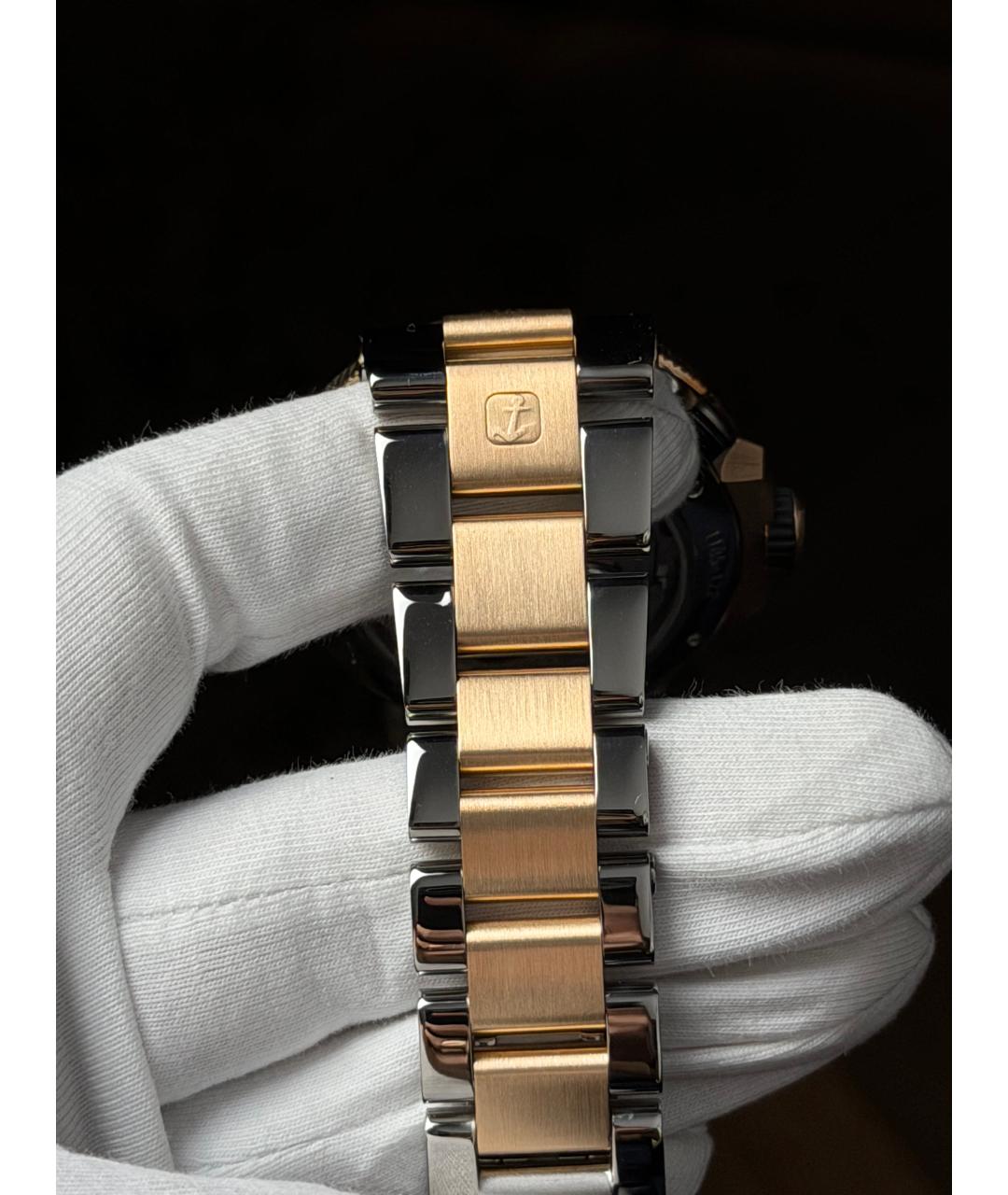 Ulysse Nardin Белые часы из желтого золота, фото 7