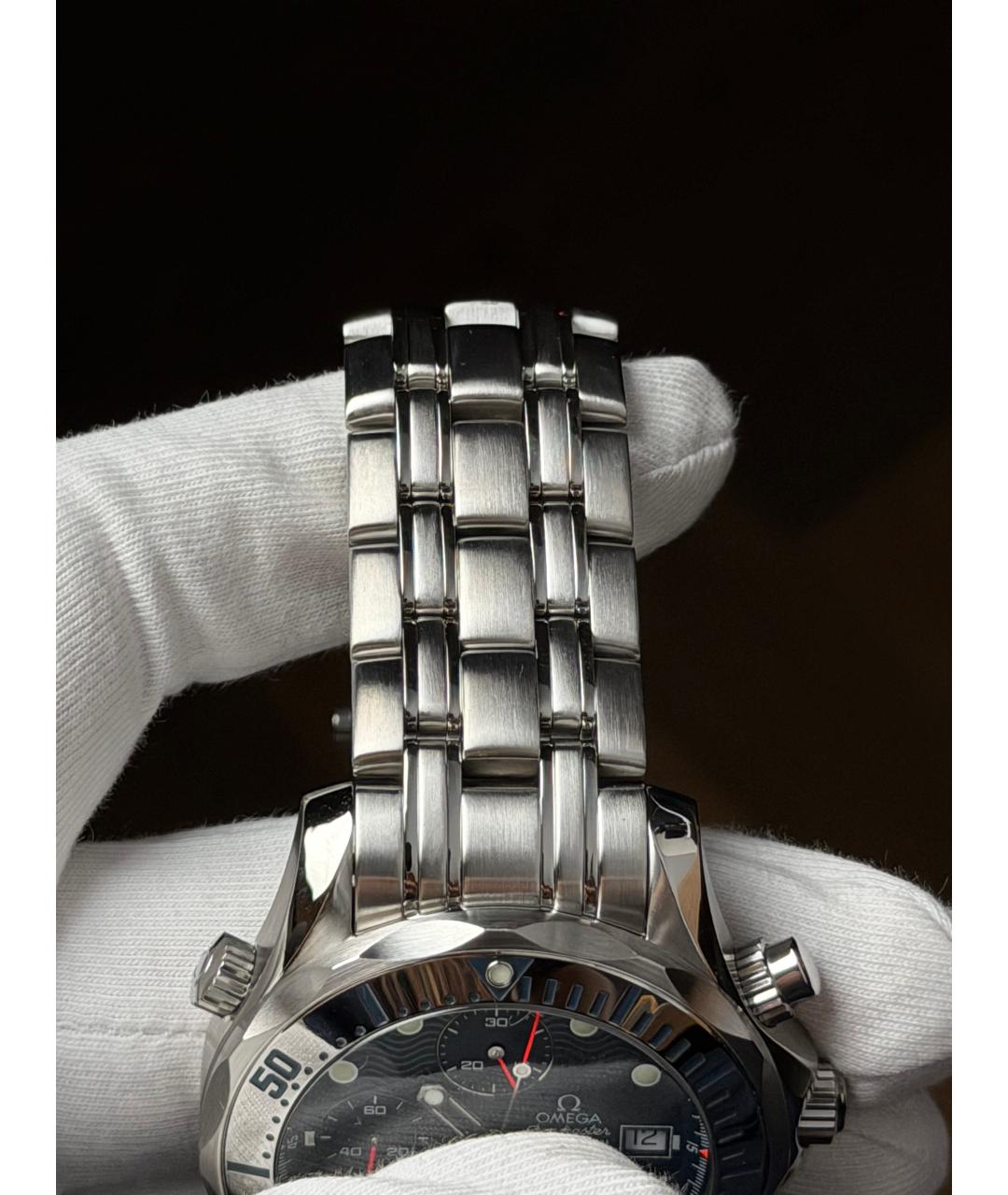 OMEGA Темно-синие часы, фото 7
